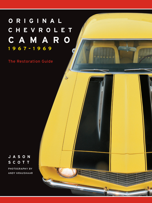 Cover image for Original Chevrolet Camaro 1967-1969